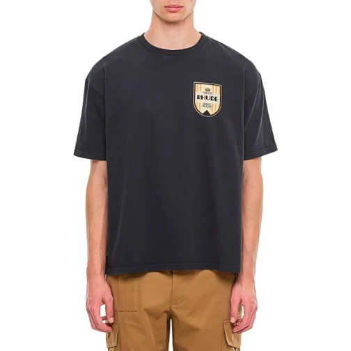 Rhude  Mont-Blanc Hotel Tee Black