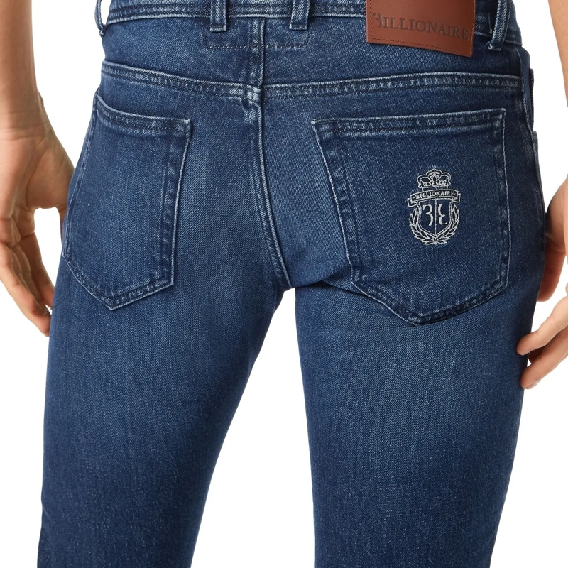 BILLIONAIRE Jeans mit geradem Bein Jeans Regular Fit blau(Image 4)
