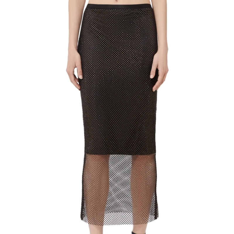 Sportmax Midirock Skirts Black schwarz