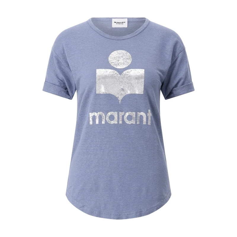 Isabel Marant T-shirt T-Shirt Koldi mit Logo Blau