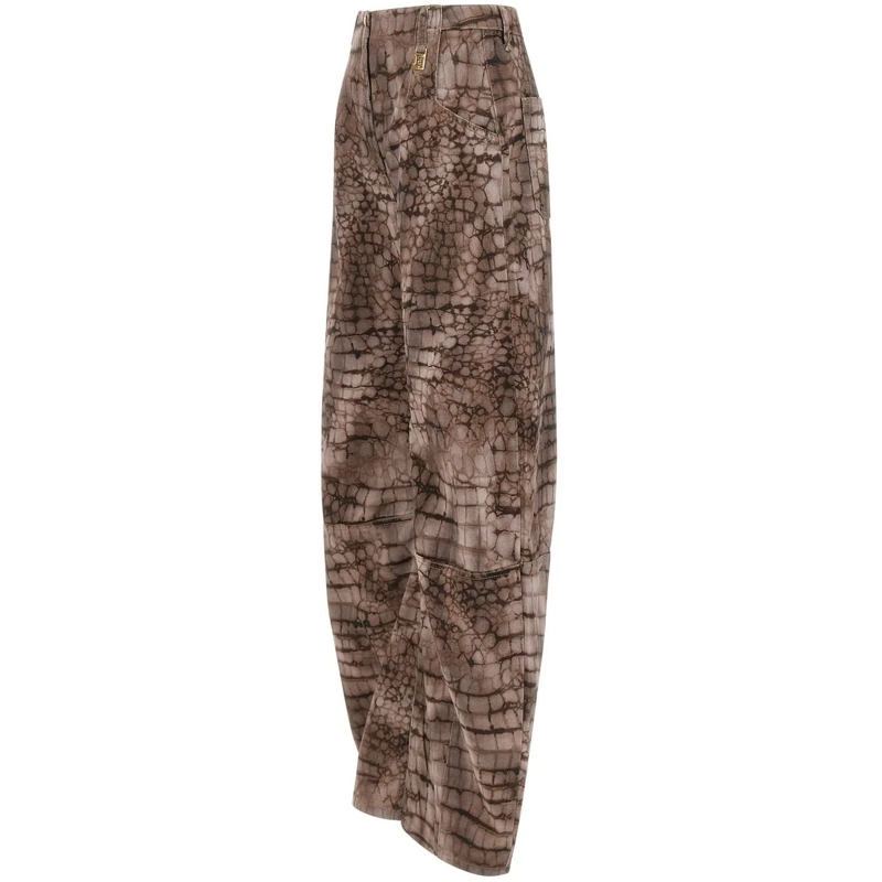 Elisabetta Franchi Boyfriend-Jeans Jeans Brown taupe(Image 2)