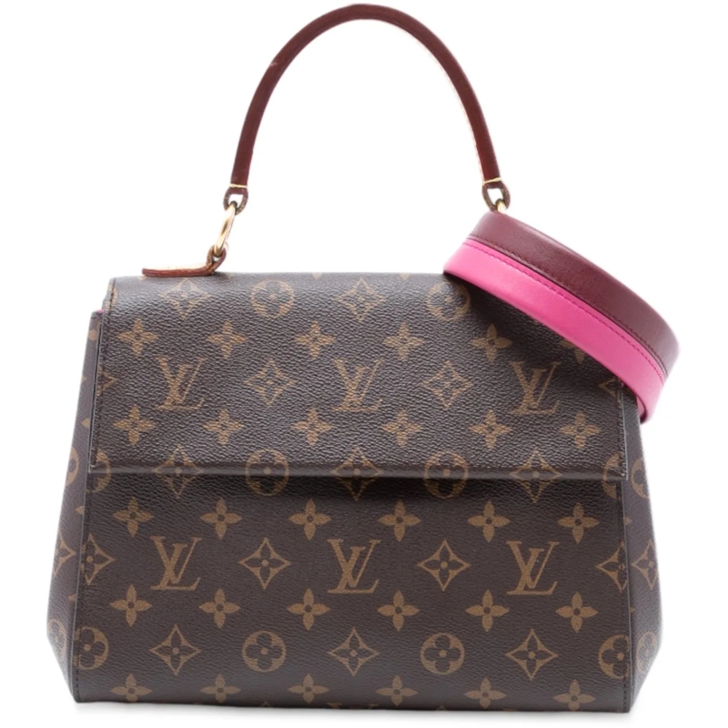 Louis Vuitton Schultertasche Monogram Cluny BB braun