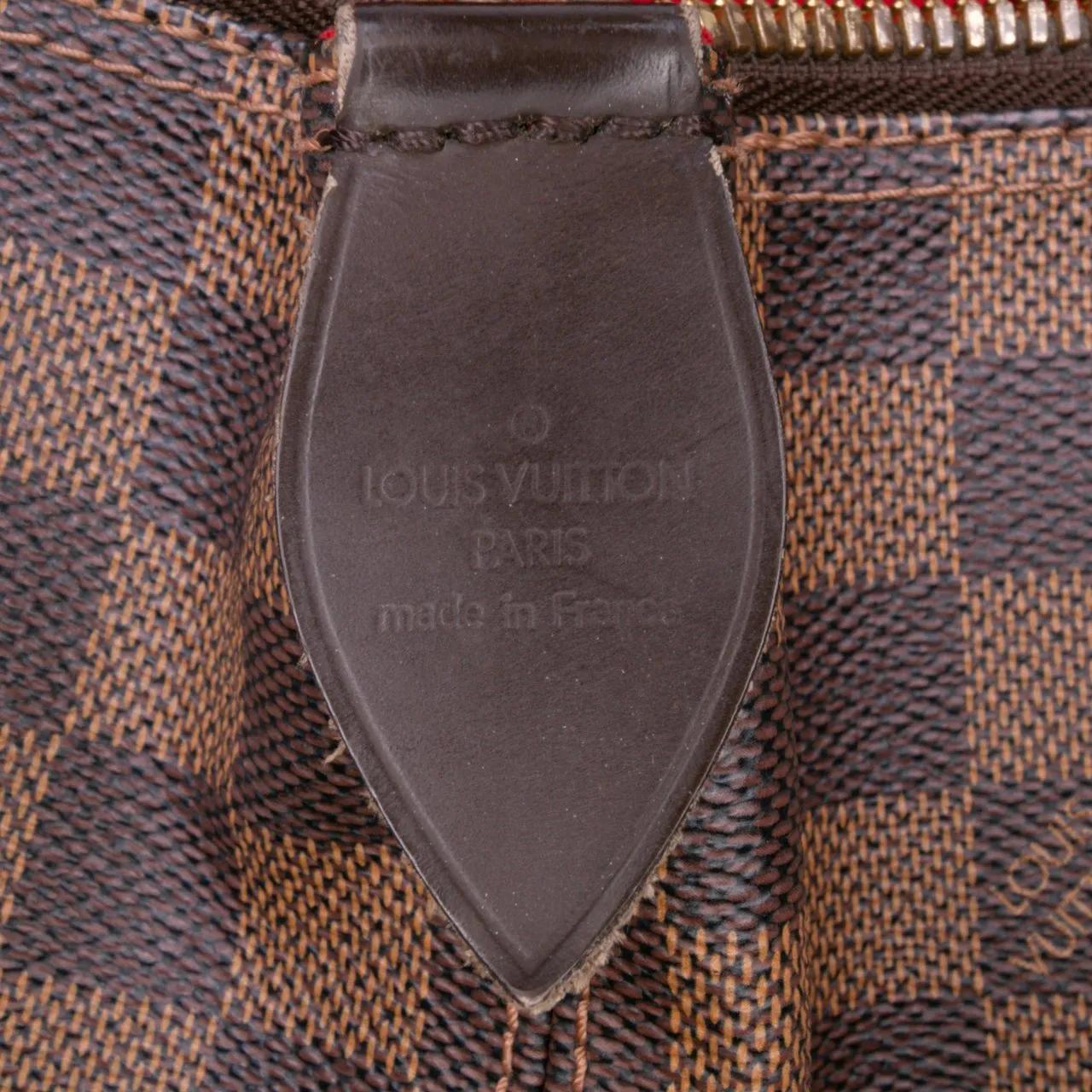 Thumbnail - Louis Vuitton Shopper - Damier Ebene Saleya MM - Gr. unisize - in Braun - für Damen