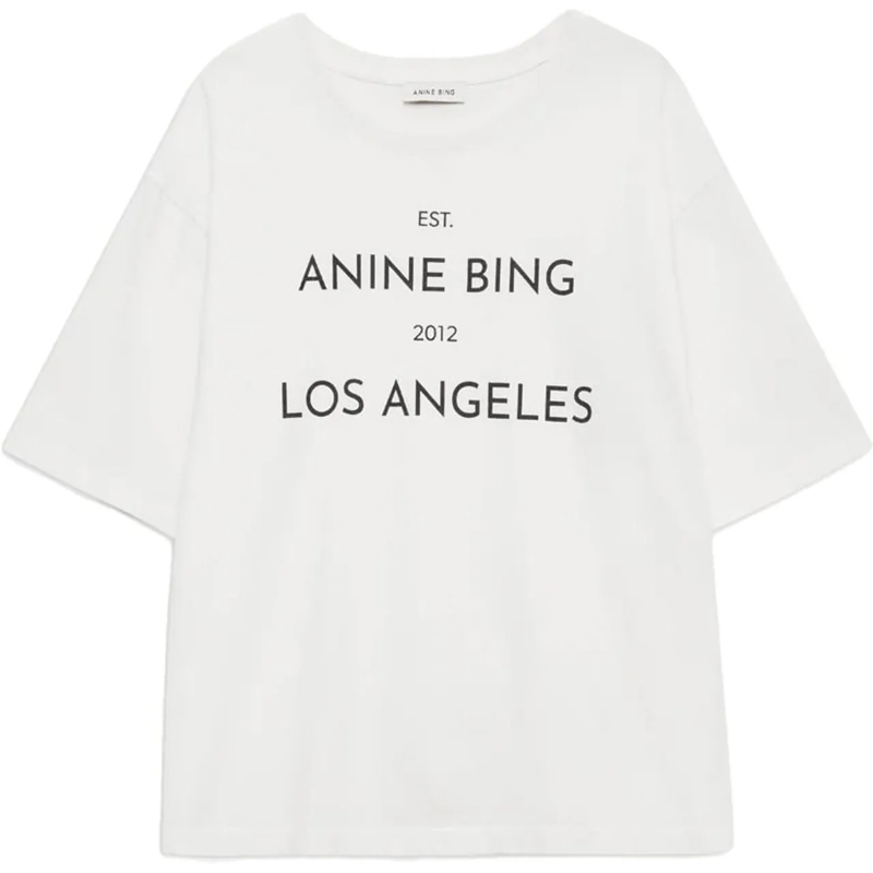 Anine Bing T-Shirt t-shirt white weiß