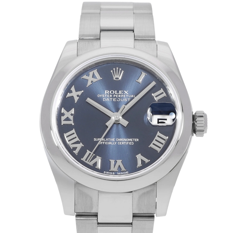 Rolex Montre automatique Datejust Blau