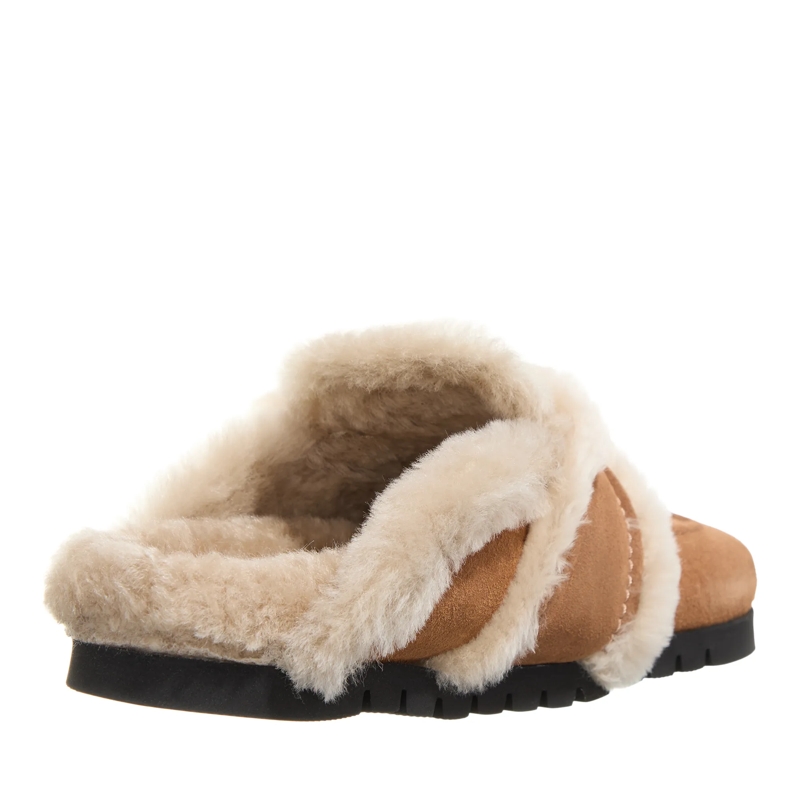 Nubikk Hausschuhe Teddy Fur Studs (L) Cognac Suede(Image 3)