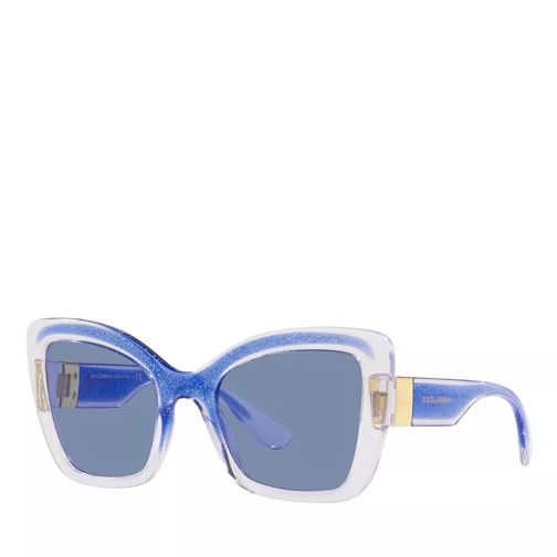 Dolce&Gabbana Sunglasses 0DG6170 Transparent/Blue Glitter Occhiali da sole