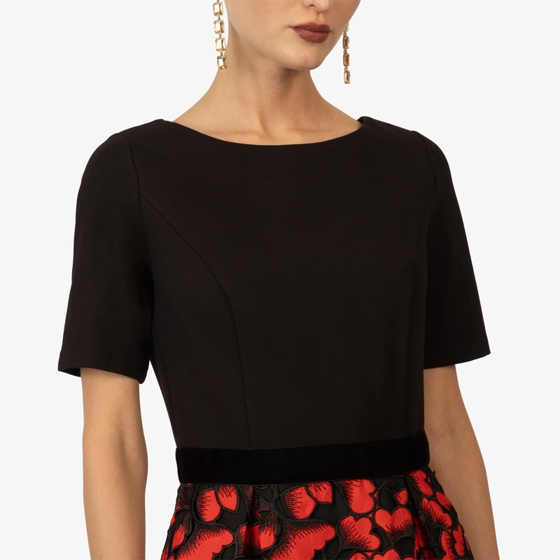 Kraimod Midikleid Cocktailkleid rot(Image 4)