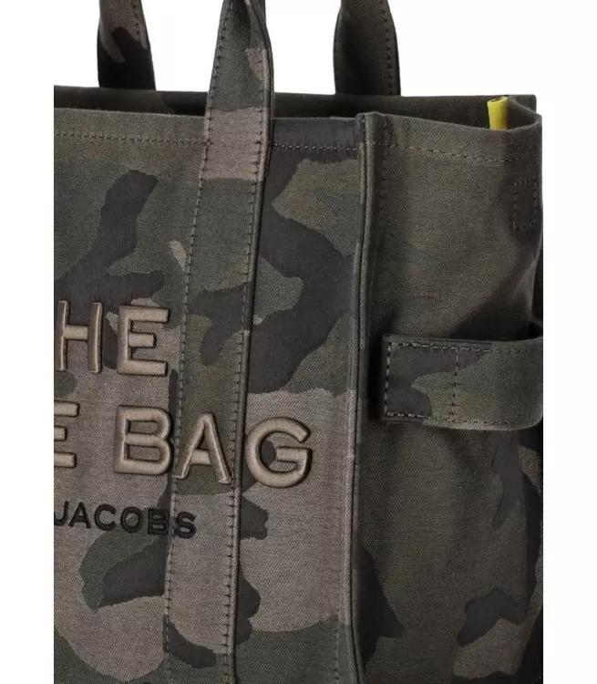 Marc Jacobs Totes The Camo Jacquard Medium Tote Handbag in groen