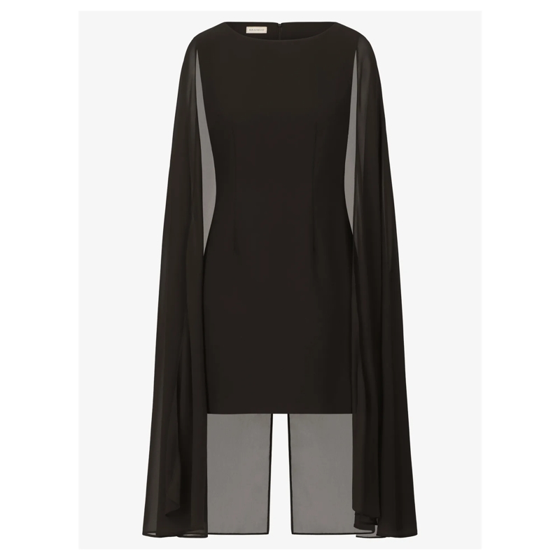 Kraimod Midikleid Cocktailkleid schwarz