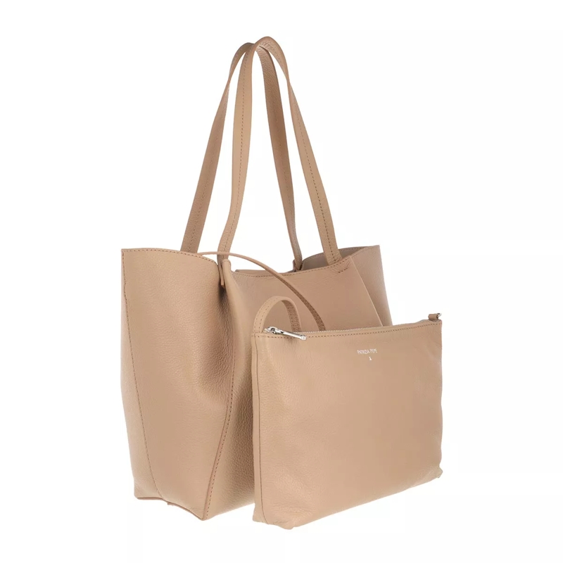 Patrizia Pepe Shopper Shopping Bag Pompei Beige(Image 4)