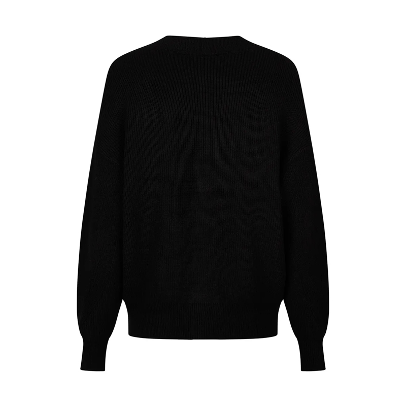 Marc Aurel Strickjacke Diese Strickjacke im Blazer-Look aus Halbpatent-St schwarz(Image 5)