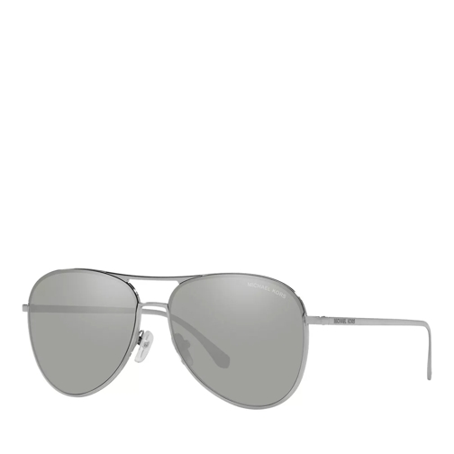 Michael Kors Woman Sunglasses 0MK1089 Silver Sonnenbrille