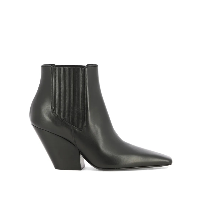 Casadei Laarzen "Love" Ankle Boots Black