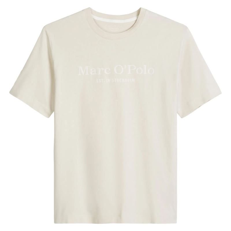 Marc O´Polo Hemd T-Shirt Short Sleeve 1er Pack greige