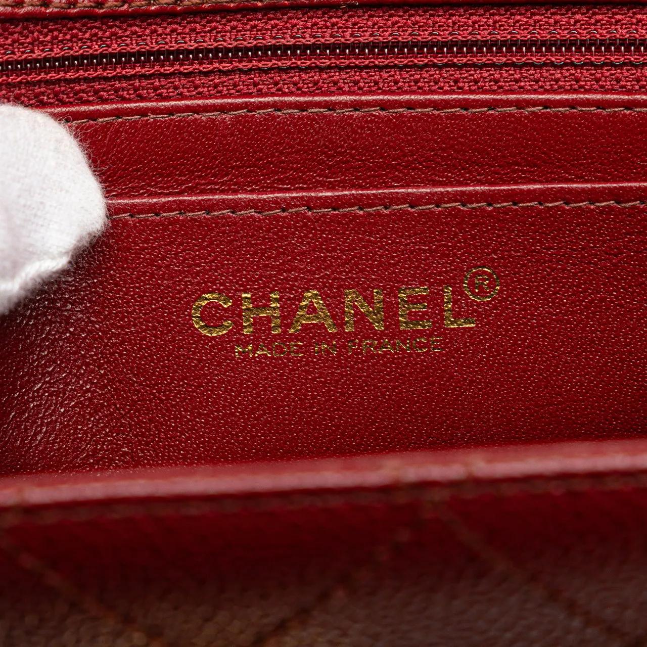 Thumbnail - Chanel Crossbody Bags - Reissue 2.55 Quilted Caviar Top Handle Flap - Gr. unisize - in Rot - für Damen