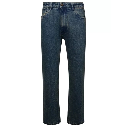Ferrari Blue Cotton Jeans Blue Jeans