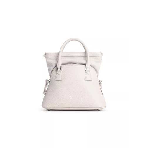 Maison Margiela Sac' Cream Leather Mini Bag Neutrals Crossbodytas