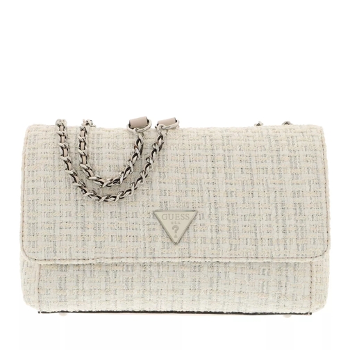 Guess Cessily Convertible Xbody Flap White Multi Cross body-väskor