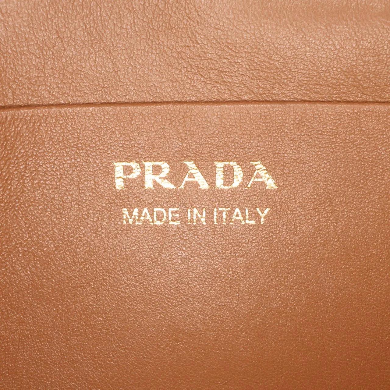 Thumbnail - Prada Kosmetiktaschen - Mini Vitello Daino Vanity Bag - Gr. unisize - in Weiß - für Damen
