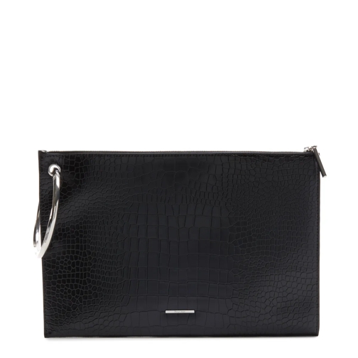 Calvin Klein Pochette Calvin Klein Ring Schwarz Clutch K60K612180BEH Schwarz