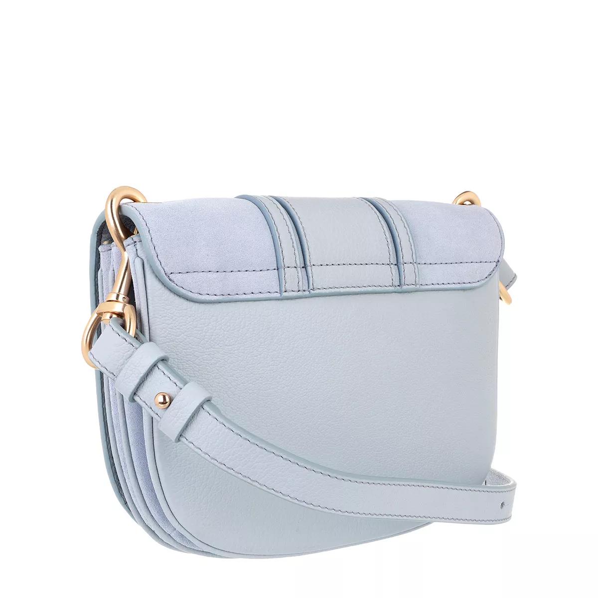 See By Chloé Crossbody bags Hana Crossbody Suede Smooth in blauw