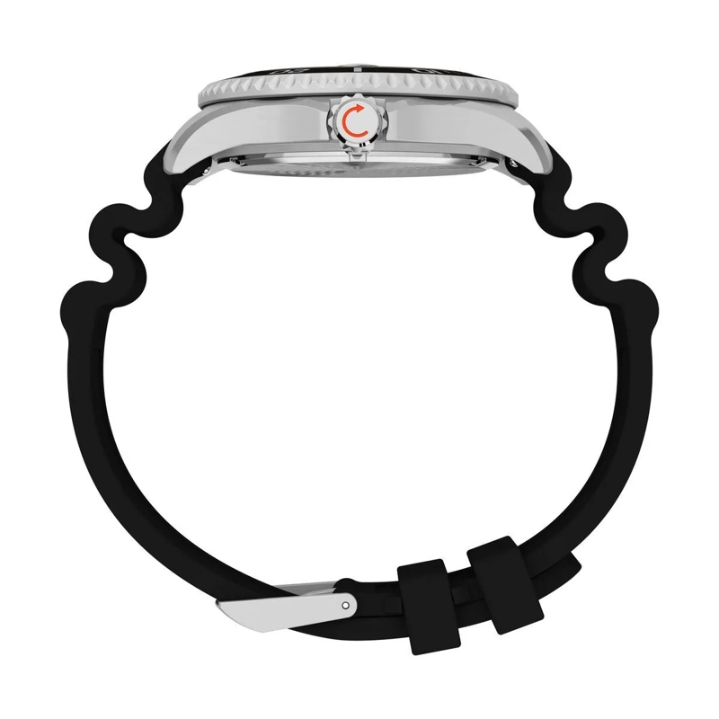 Timex Quarzuhr Quarz-Analoguhr Deep Water Meridian 200 schwarz(Image 2)