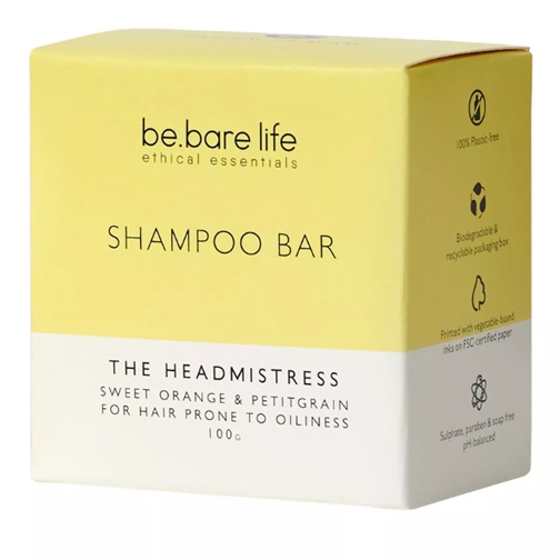 be.bare life The Headmistress Shampoo Bar Shampoo