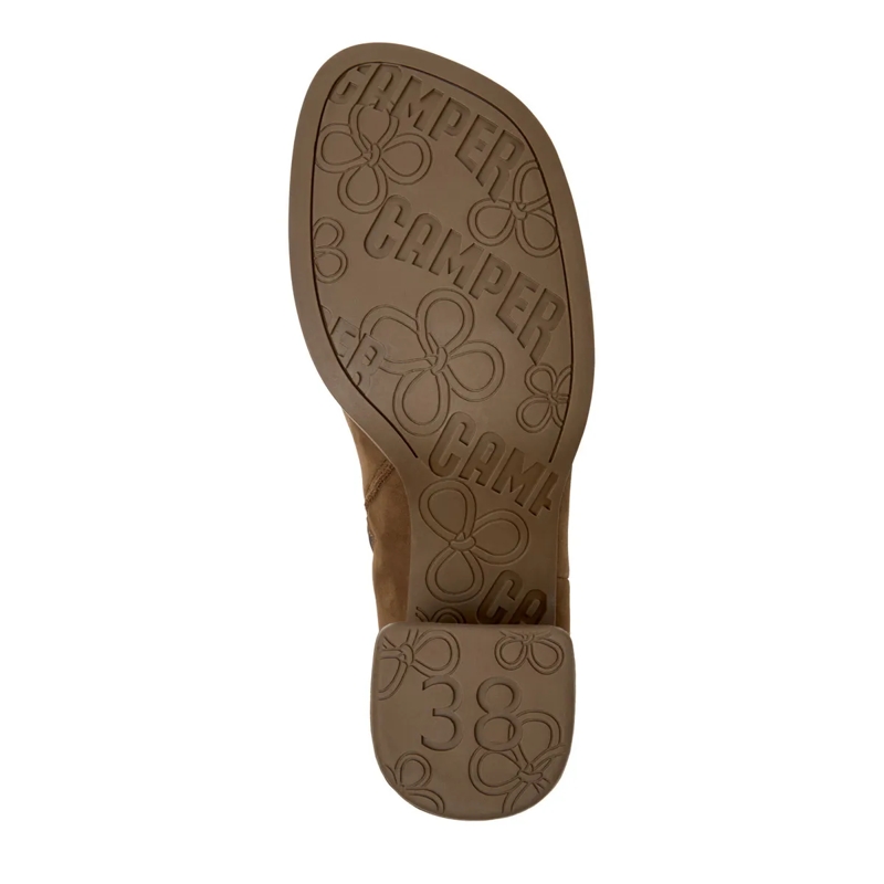 Camper Stiefel Der neue feminine Absatzschuh für den Alltag ist i mittel-braun(Image 4)