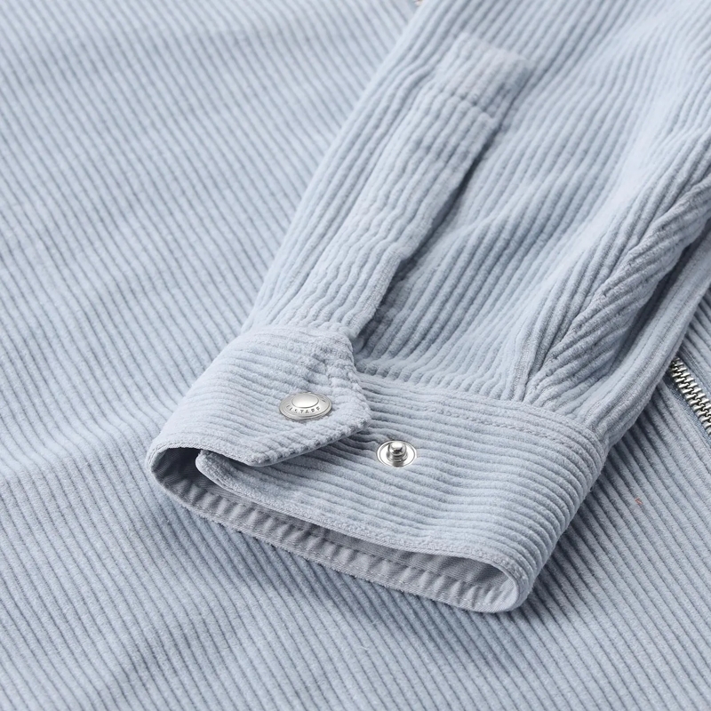 Belstaff Hemdjacke Overshirt aus Cord blau(Image 4)