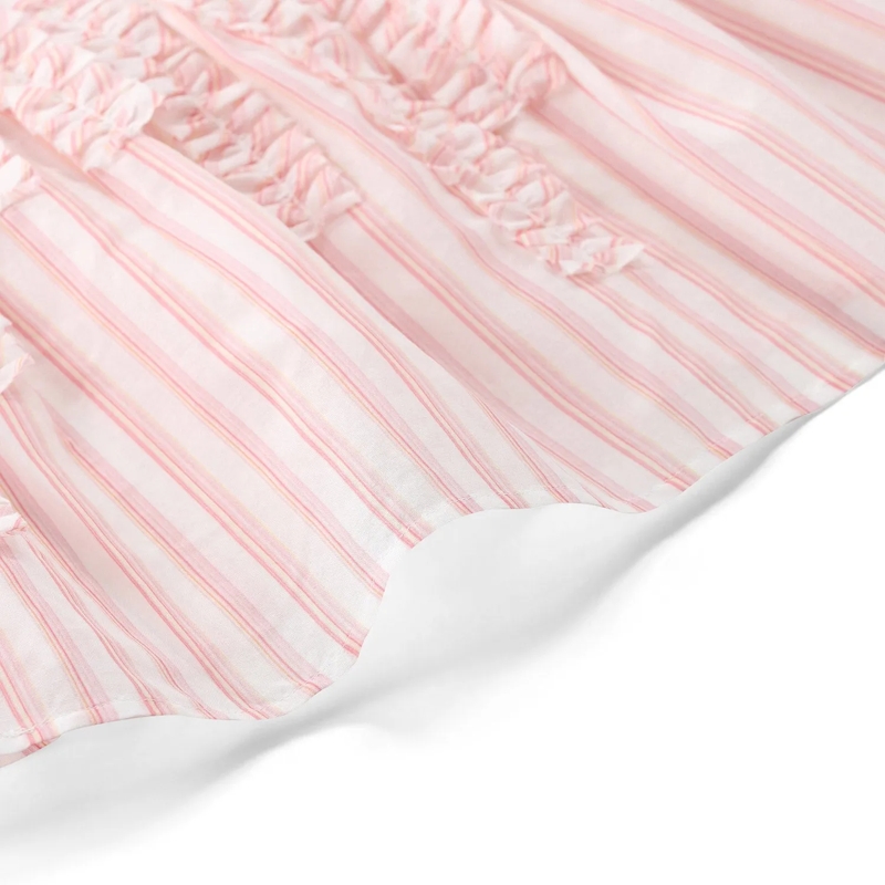 Hemisphere Bluse Gestreifte Bluse pink(Image 5)