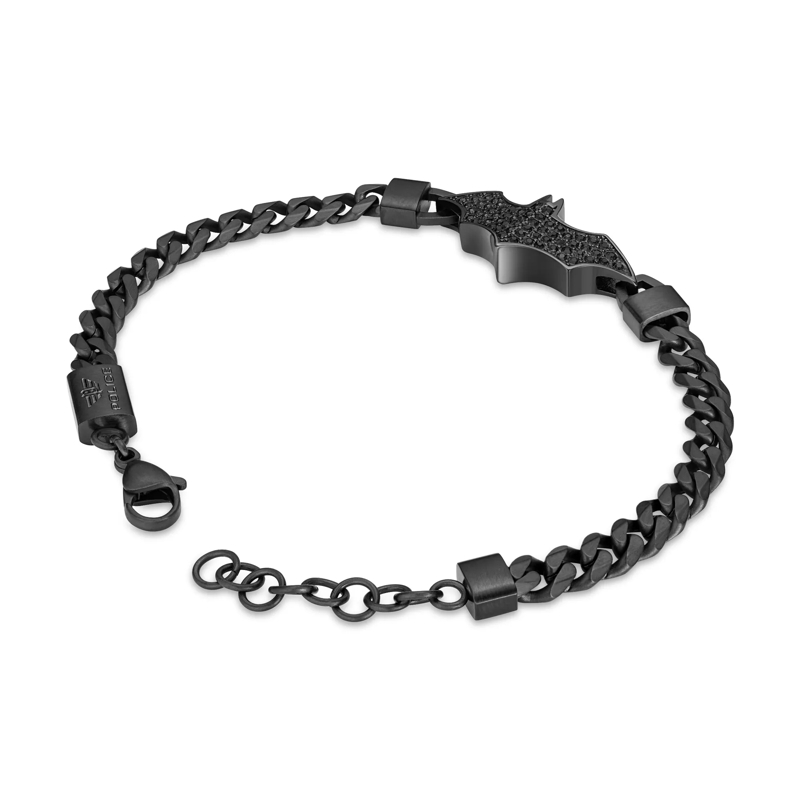 Police Armband Armband Batman- Herrenarmband- Farbe: schwarz- schwarz(Image 2)