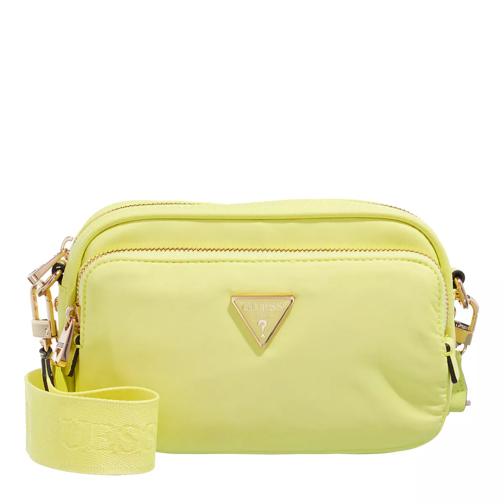 Guess Eco Gemma Crossbody Camera Light Lime Camera Bag