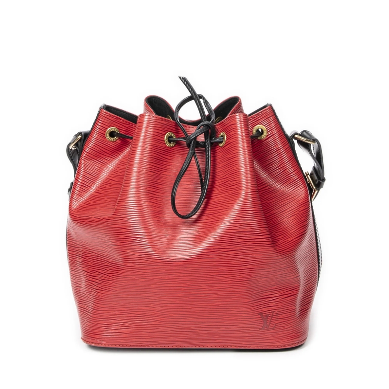 Louis Vuitton Crossbody Bag Noe Bicolor PM rot