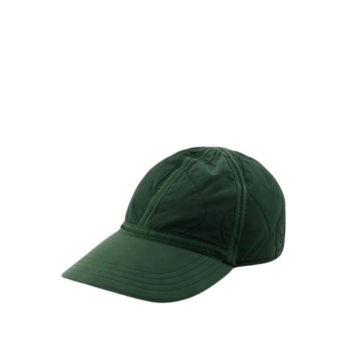 Burberry Hut Quilted Cap - Nylon - Khaki Green