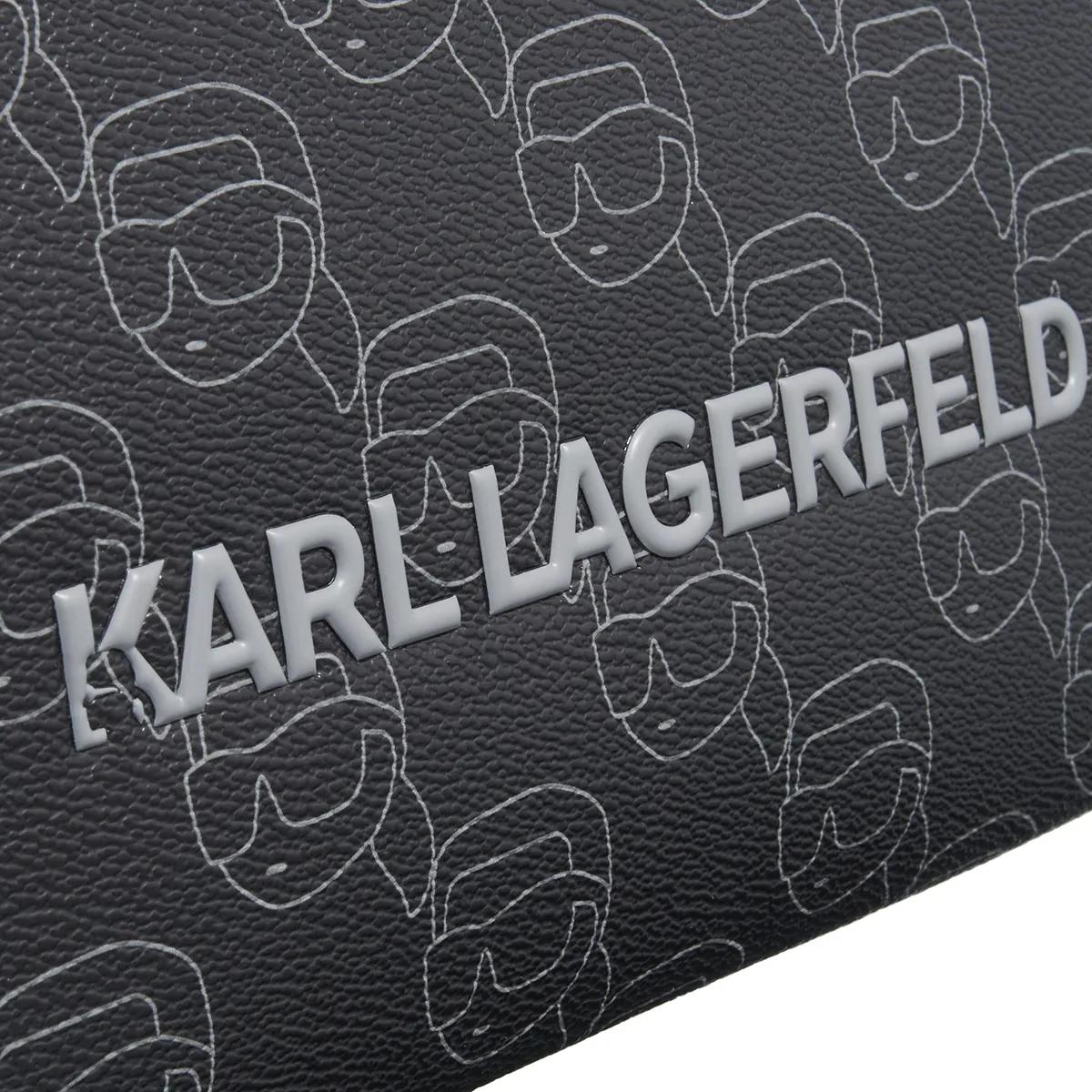 Karl Lagerfeld Shoppers & Totes Ikon Mono Cc Lg Tote in zwart