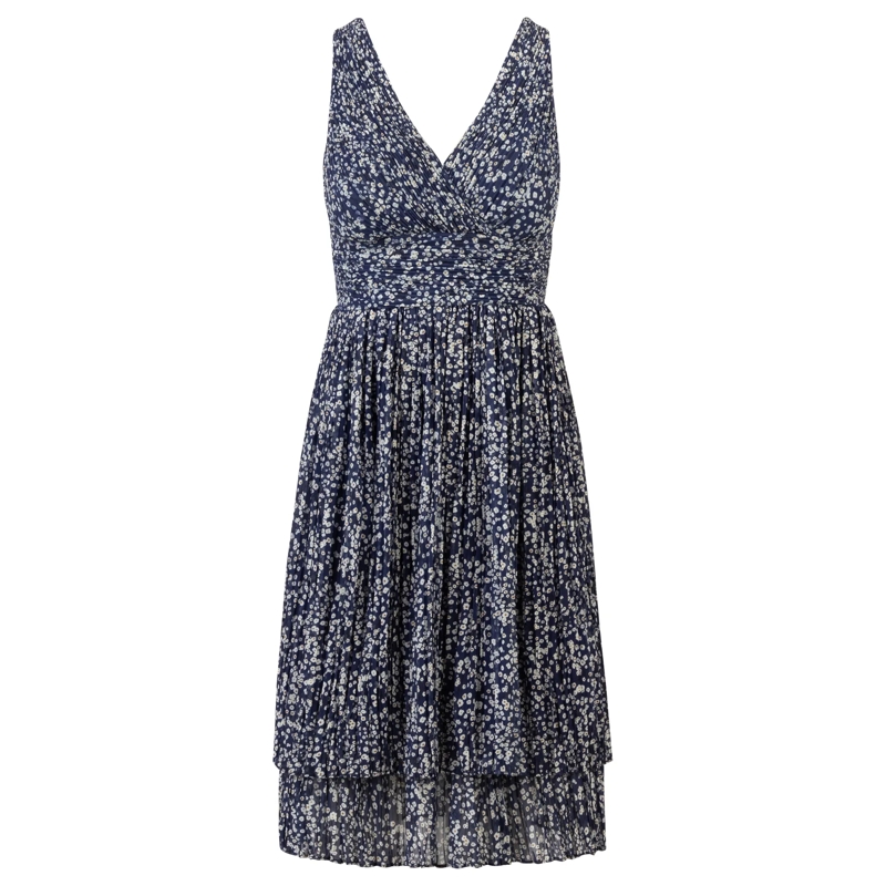 Kraimod Midikleid Cocktailkleid blau