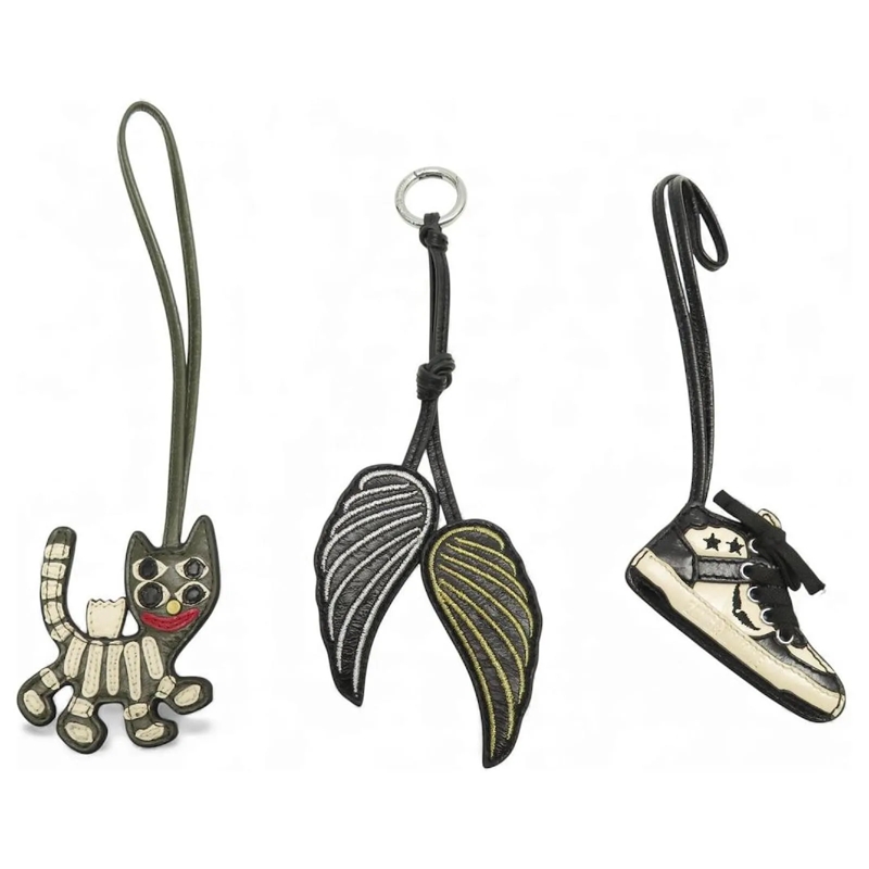 Zadig & Voltaire Geldbörse NEUES LOT 3 CHARMS ZADIG & VOLTAIRE TASCHENSCHMUCK mehrfarbig