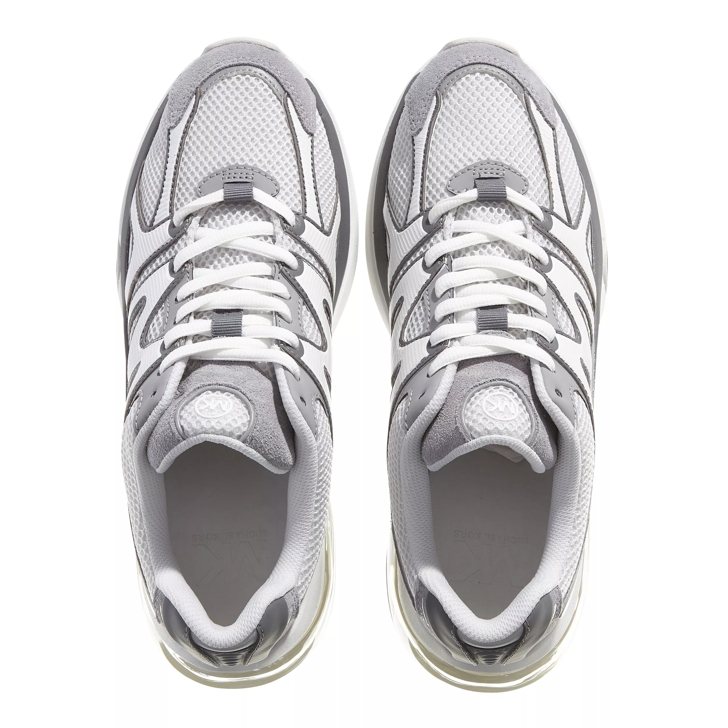 Michael kors tennis shoe mens deals silver