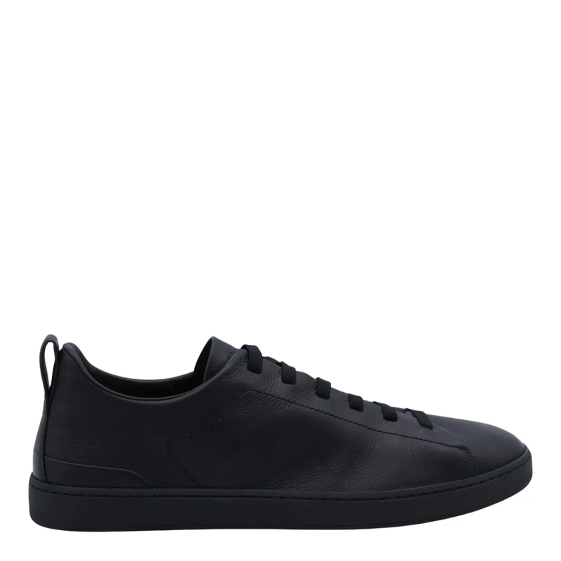 Church's Low-Top-Sneaker Matte Black Low-Top Sneakers Black