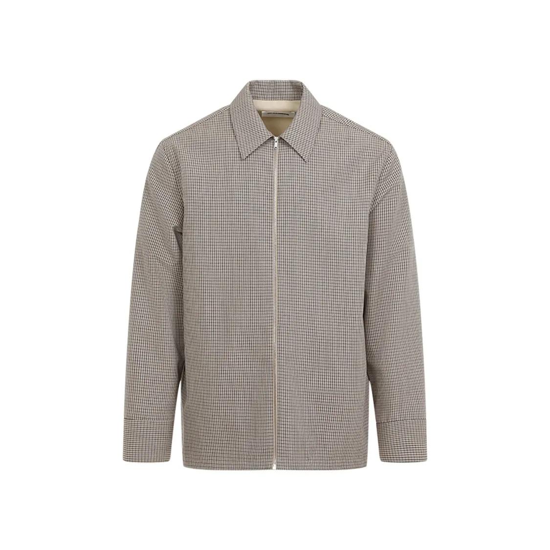 Jil Sander - Virgin Wool Shirt - Größe 50 - grau