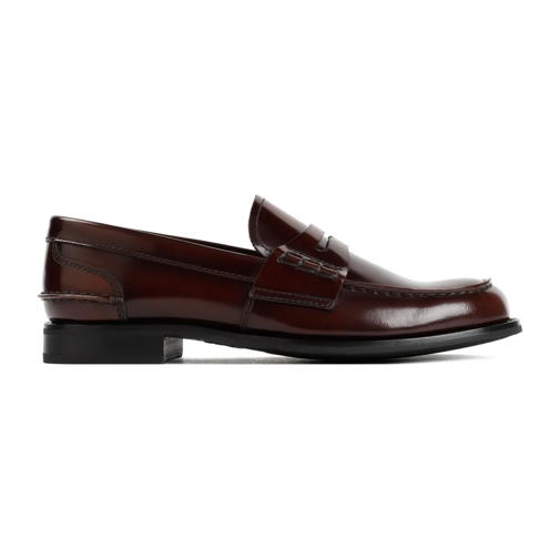 Church's Ballerina Tabac Leather Pembrey Loafers Black