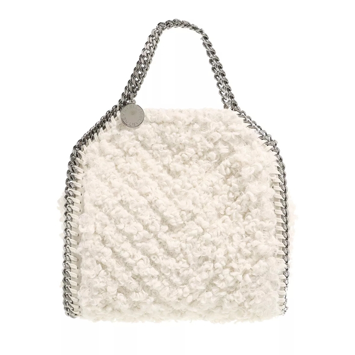 Stella McCartney Tiny Falabella Shaggy Deer White Mini Tas