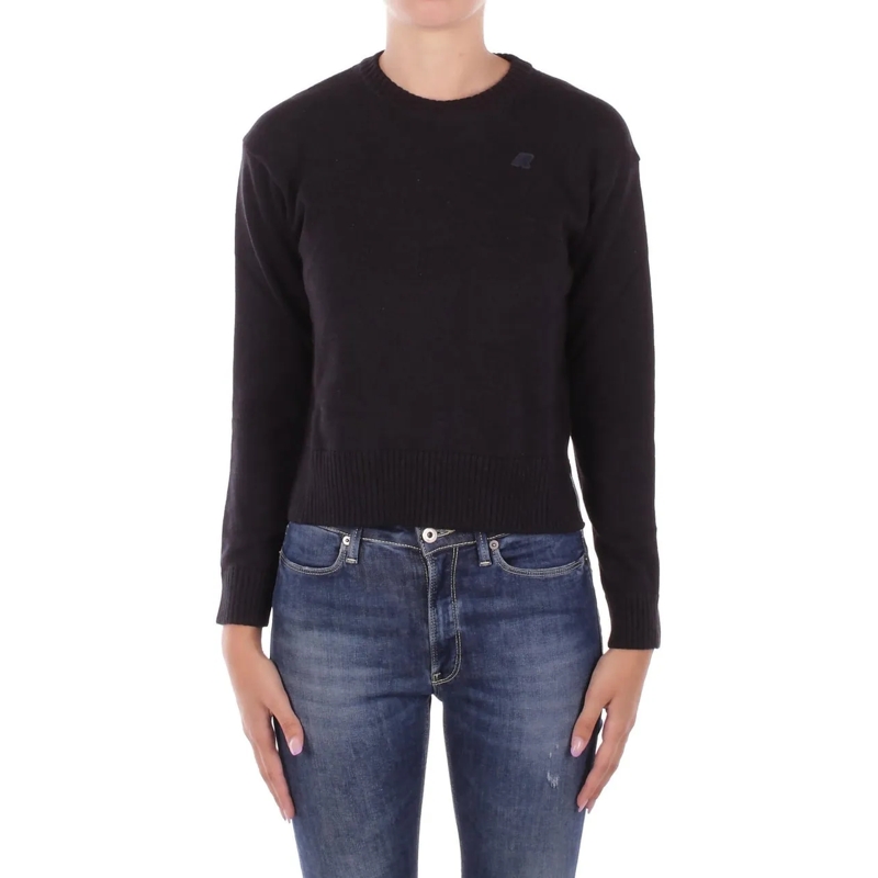 K-Way  Sweaters Black Mel schwarz