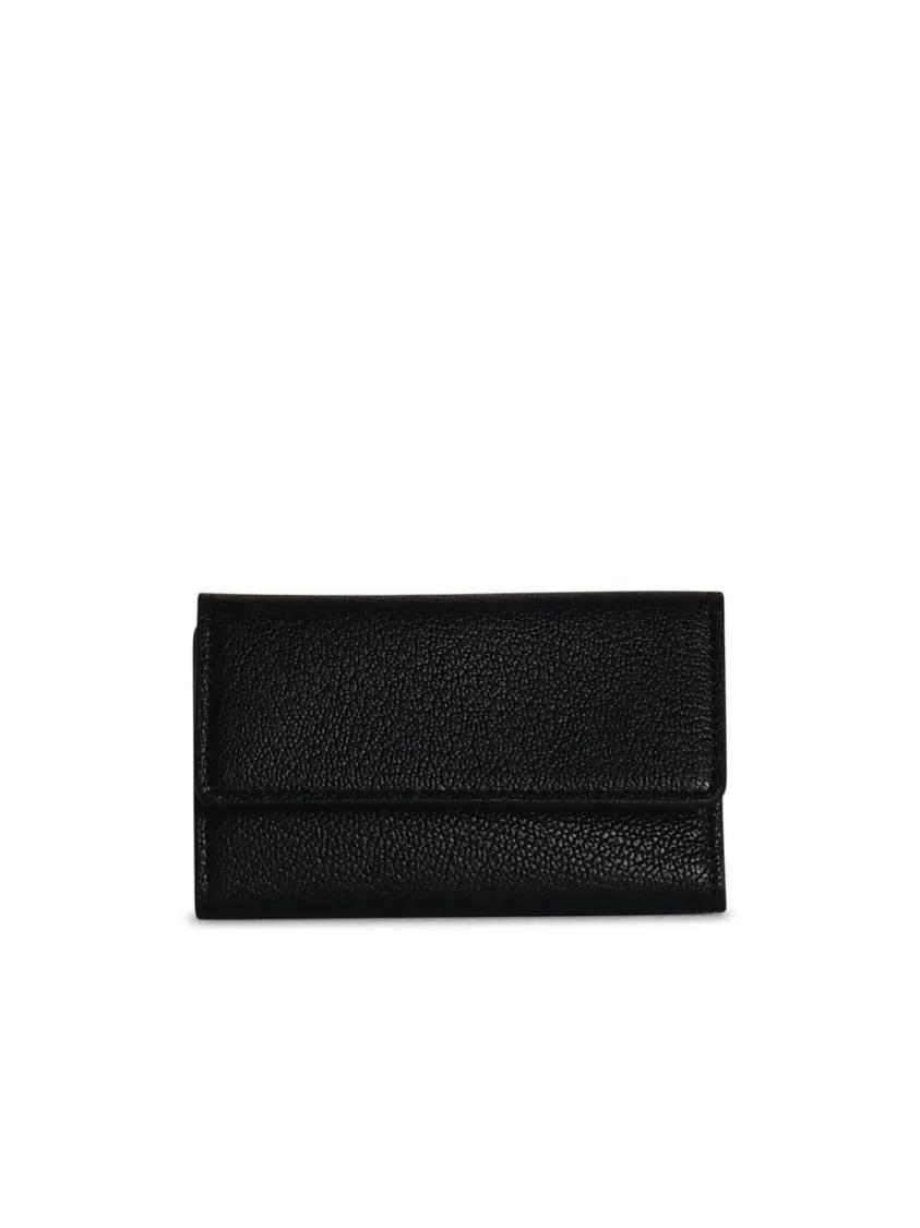 Maison Margiela Schlüsselanhänger - Black Leather Keyring - Gr. unisize - in Schwarz - für Damen