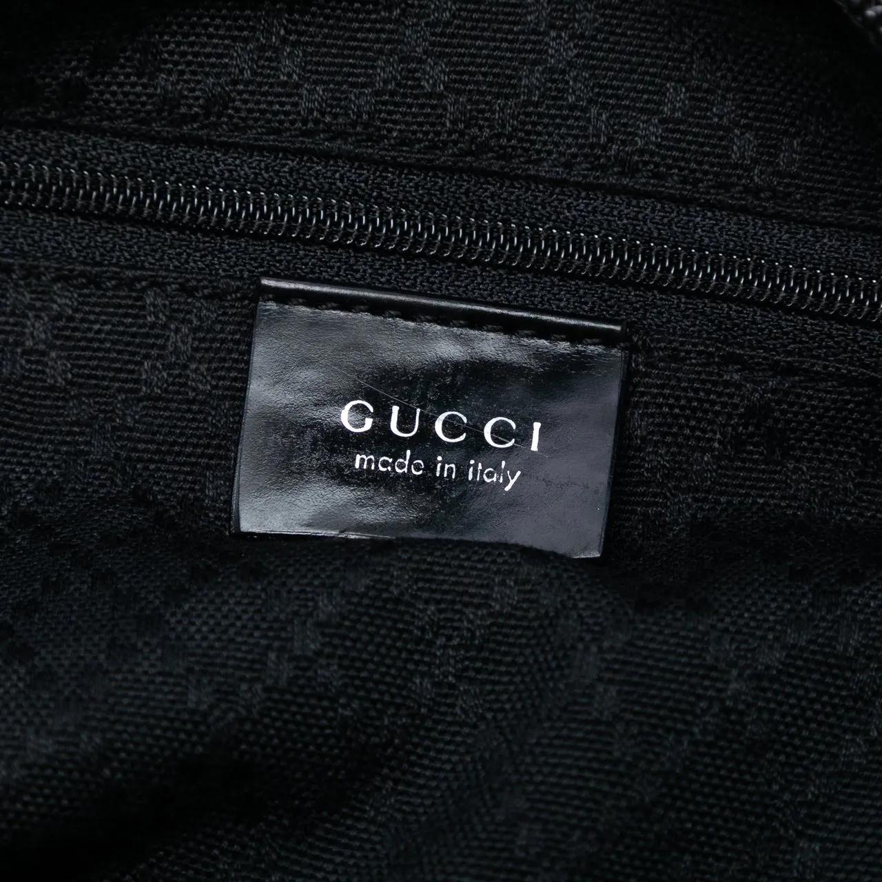 Thumbnail - Gucci Hobo Bags - Nylon Bamboo Shoulder Bag - Gr. unisize - in Schwarz - für Damen