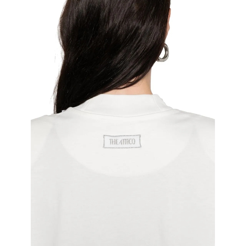 The Attico Minikleid Dresses White weiß