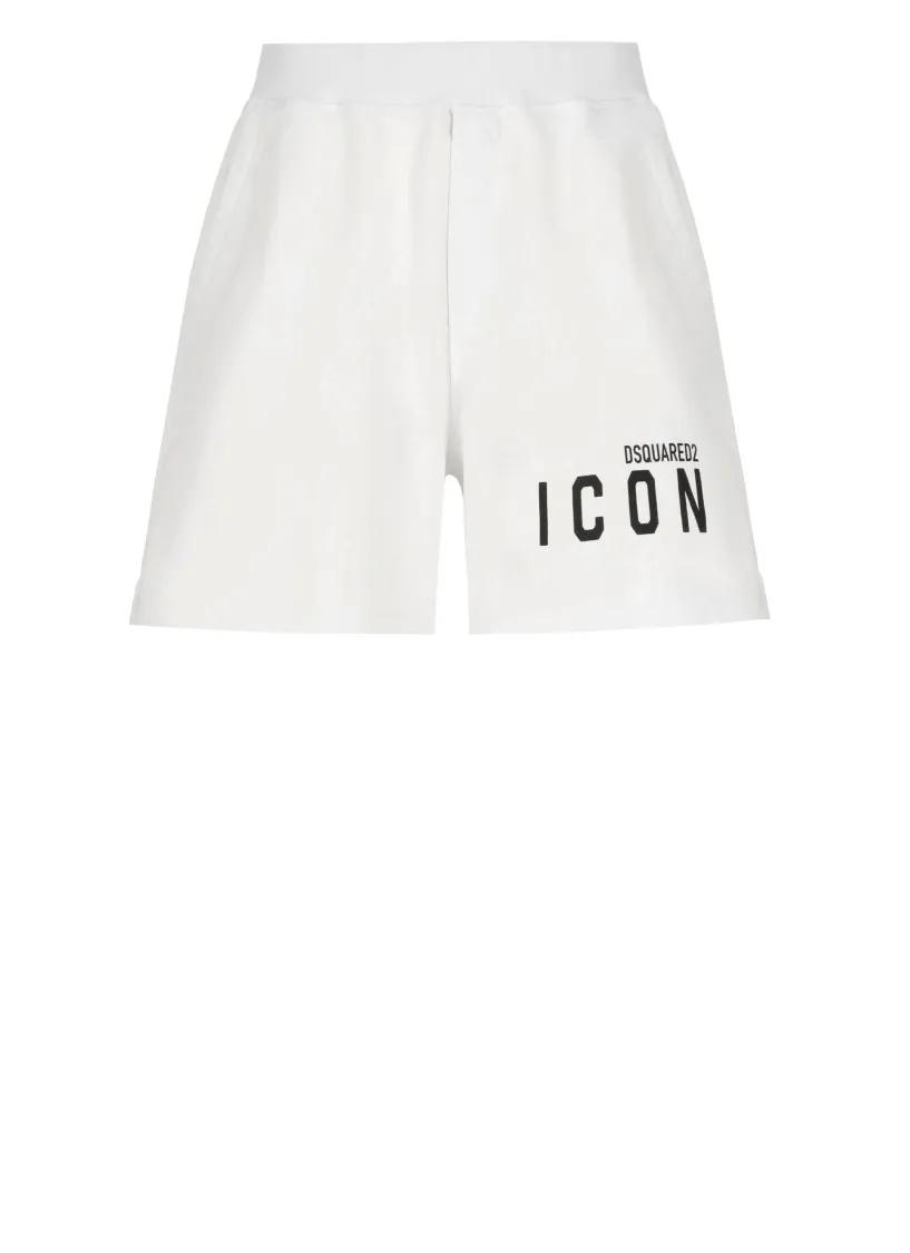 Dsquared2 - Icon Bermuda Shorts - Größe M - weiß