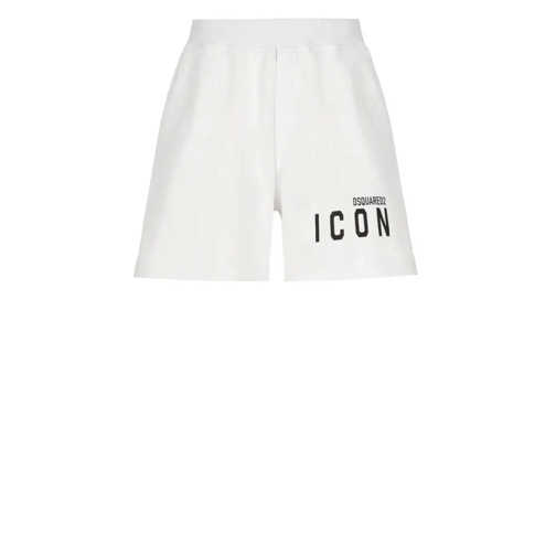 Dsquared2 Icon Bermuda Shorts White Casual Shorts