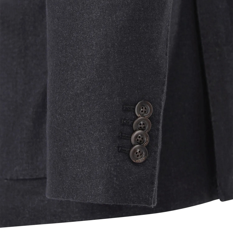 Boglioli Anzugkombination Zweiteiliger Anzug aus Woll-Mix blau(Image 4)